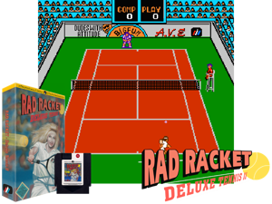 Rad Racket - Deluxe Tennis II (Unl) [!] Cover